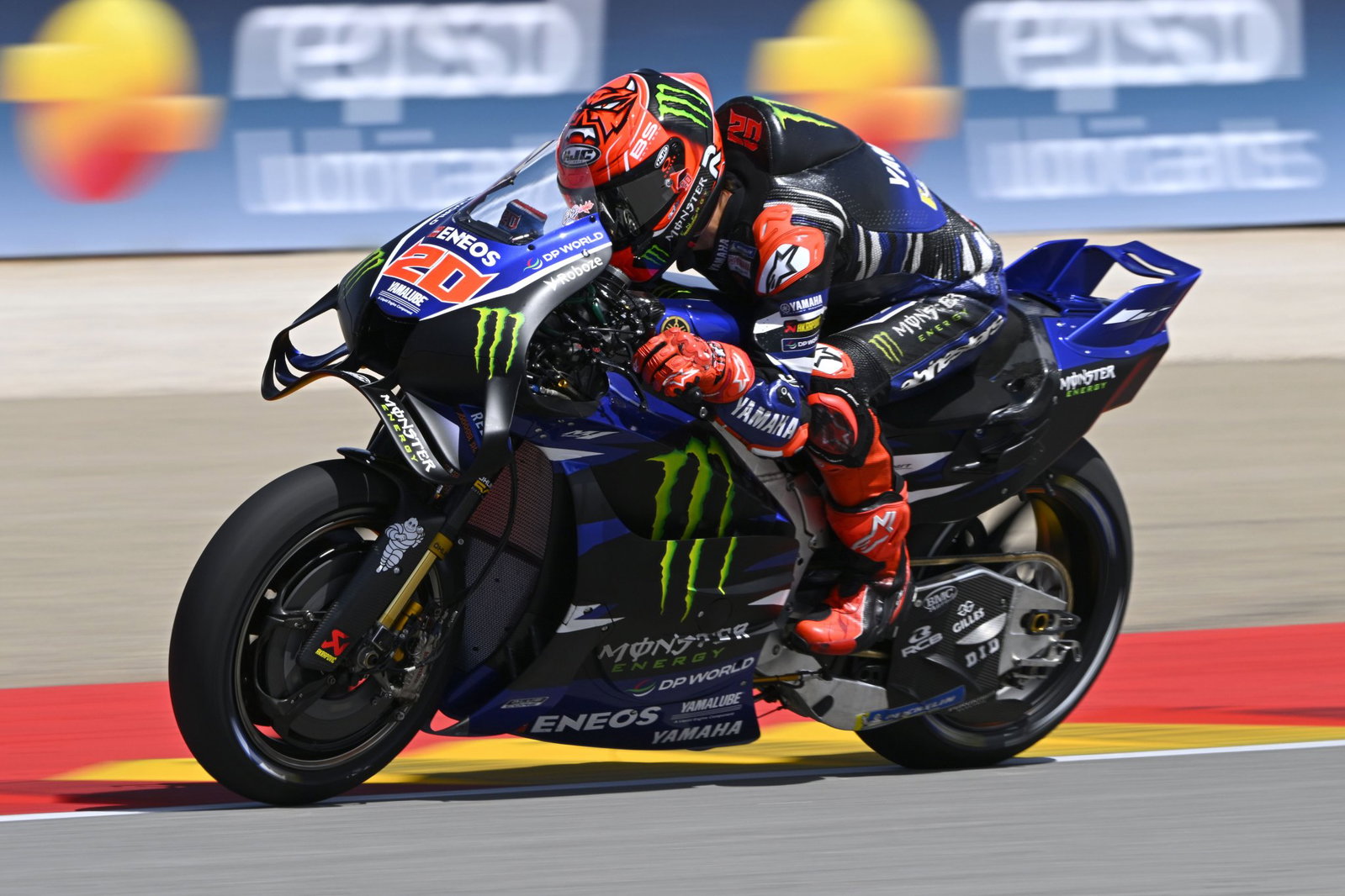 Fabio Quartararo, 2026 MotoGP Aragon Grand Prix. Credit: Gold and Goose.