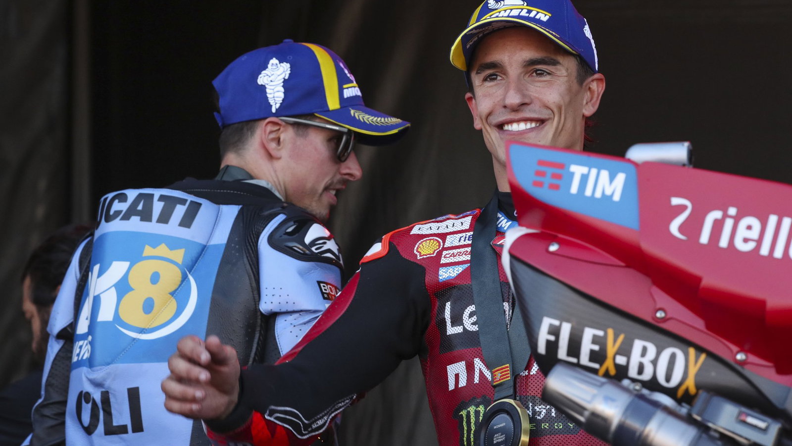Marc Marquez won the Aragon MotoGP sprint on Saturday