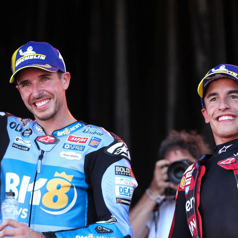 Alex Marquez, Marc Marquez, 2026 Aragon MotoGP Sprint.