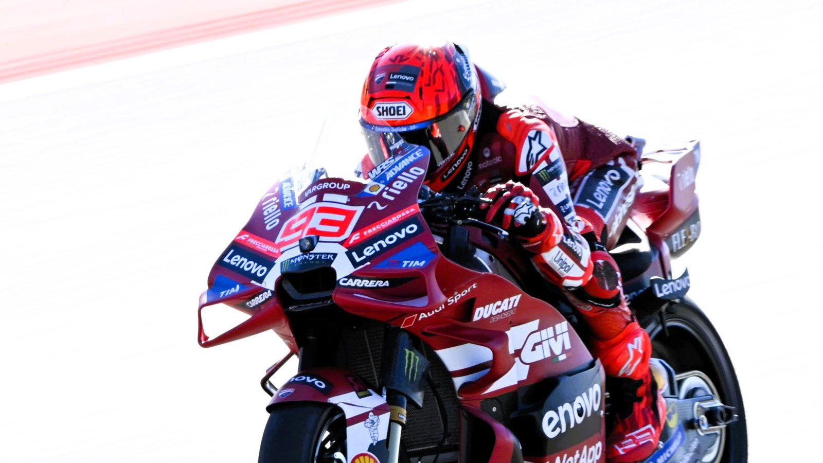 Marquez: Bikes were “sucked” together