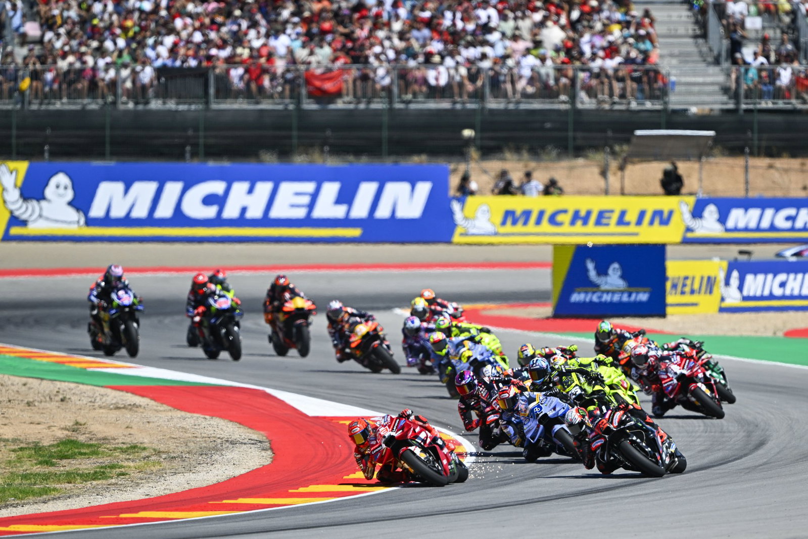 Start of the 2026 MotoGP Aragon GP