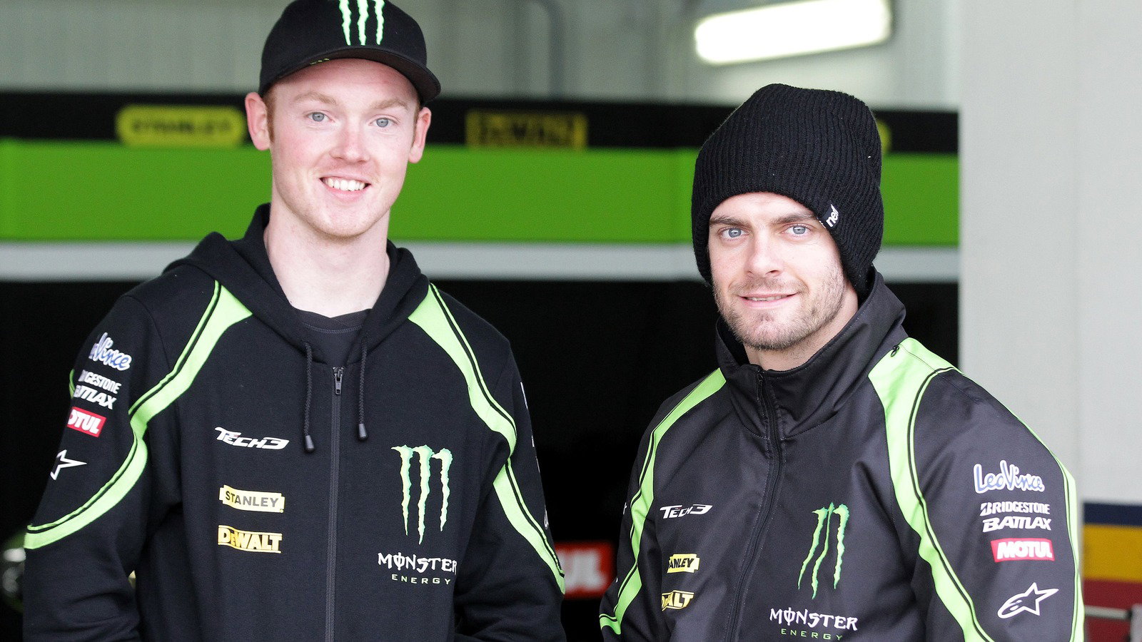 Bradley Smith, Cal Crutchlow, 2012 Valencia MotoGP test.