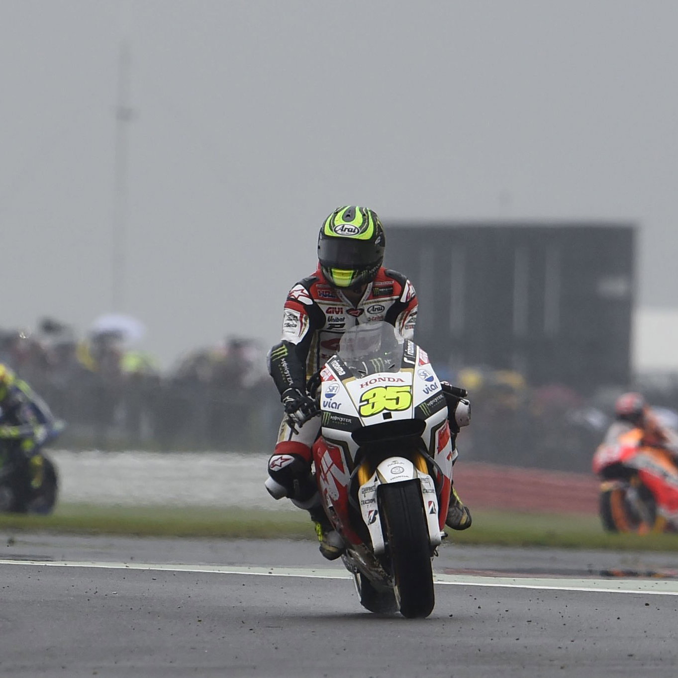 Cal Crutchlow, 2015 MotoGP British Grand Prix. Credit: Gold and Goose.