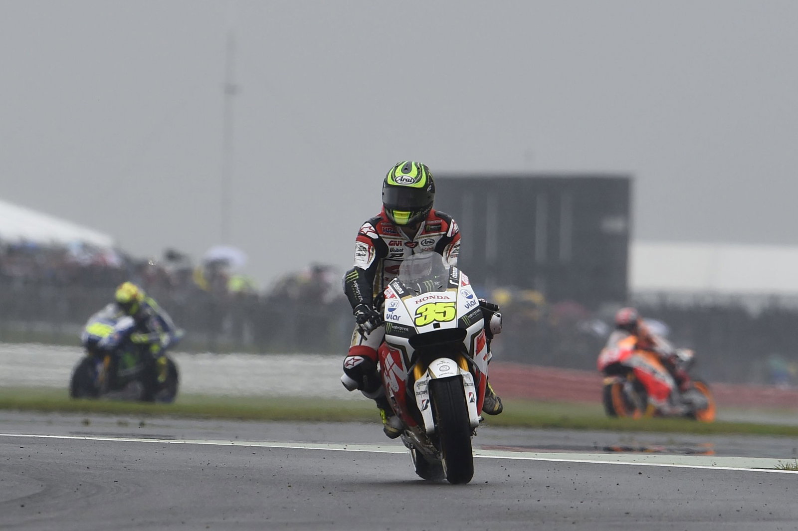 Cal Crutchlow, 2015 MotoGP British Grand Prix. Credit: Gold and Goose.