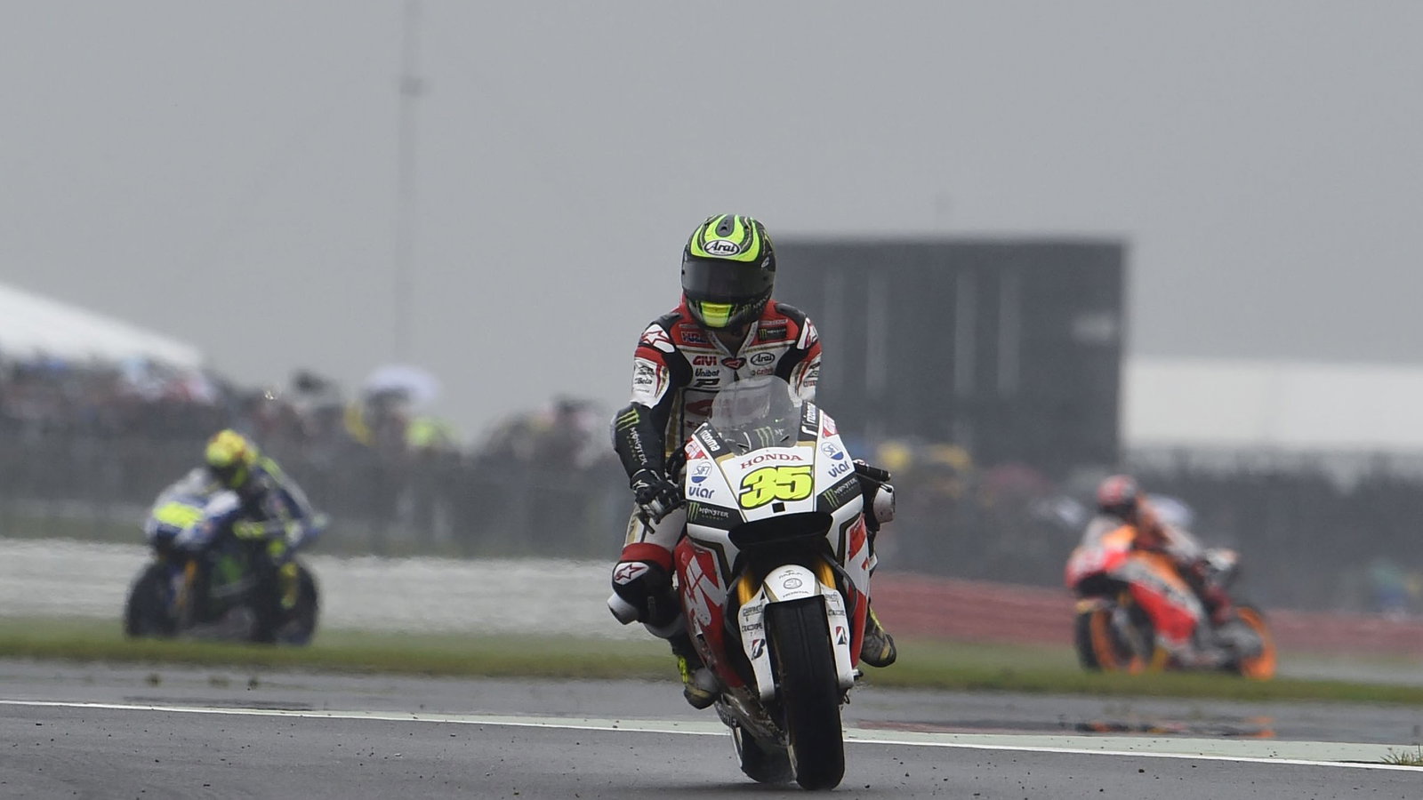 Cal Crutchlow, 2015 MotoGP British Grand Prix. Credit: Gold and Goose.