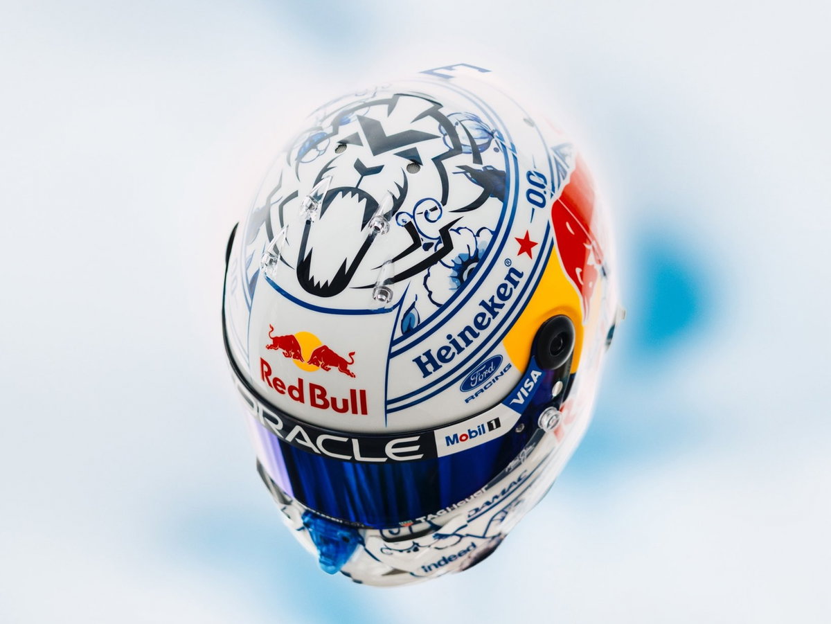 Max Verstappen unveils special helmet for final Dutch Grand Prix