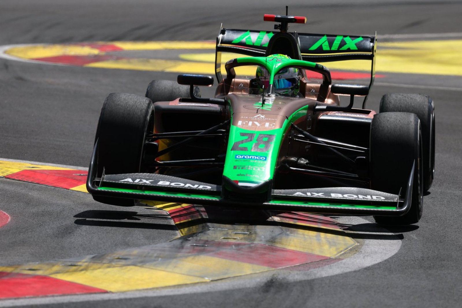 Madrid was basked in sun for a recent F3 test