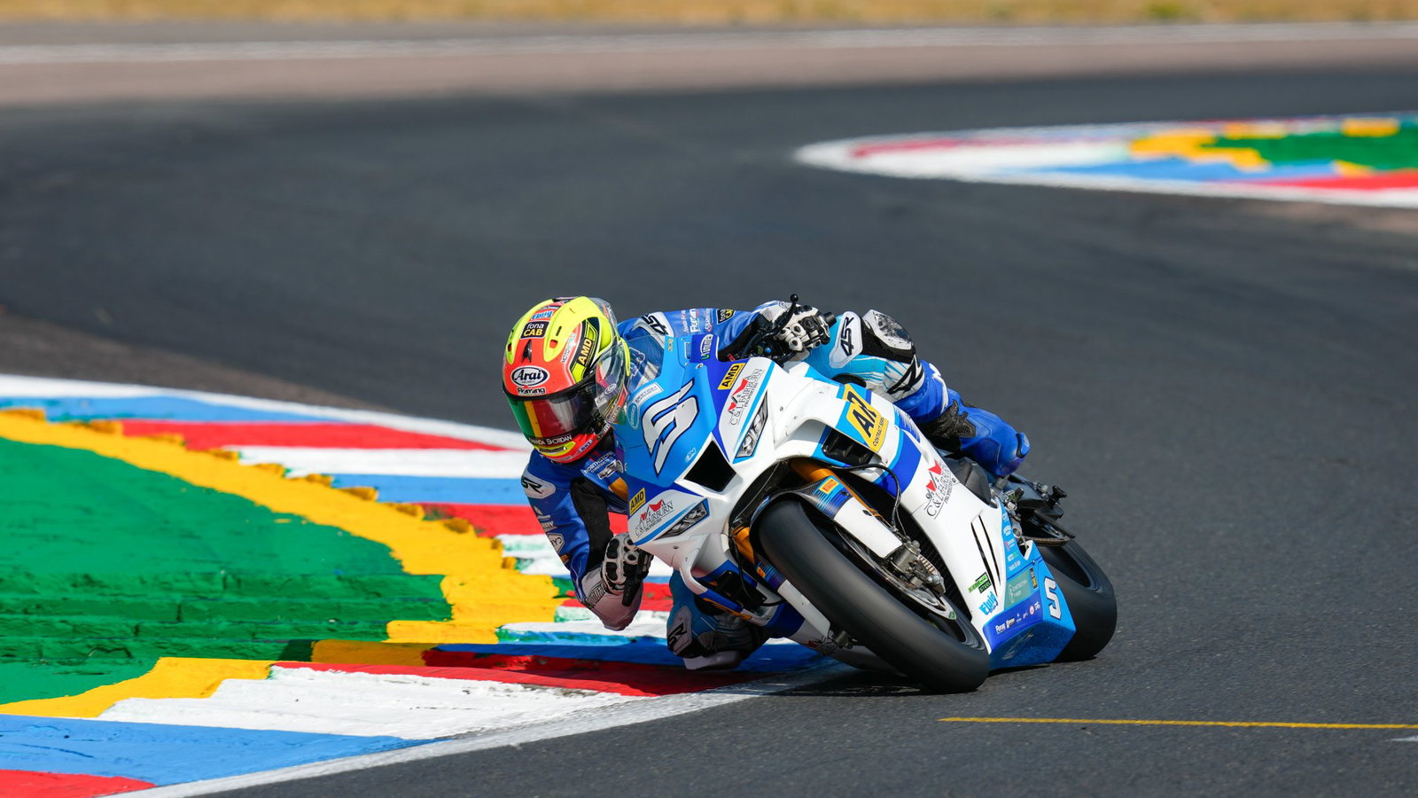 Richard Kerr was taken to hospital after crashing in Warm Up at the Thruxton BSB.