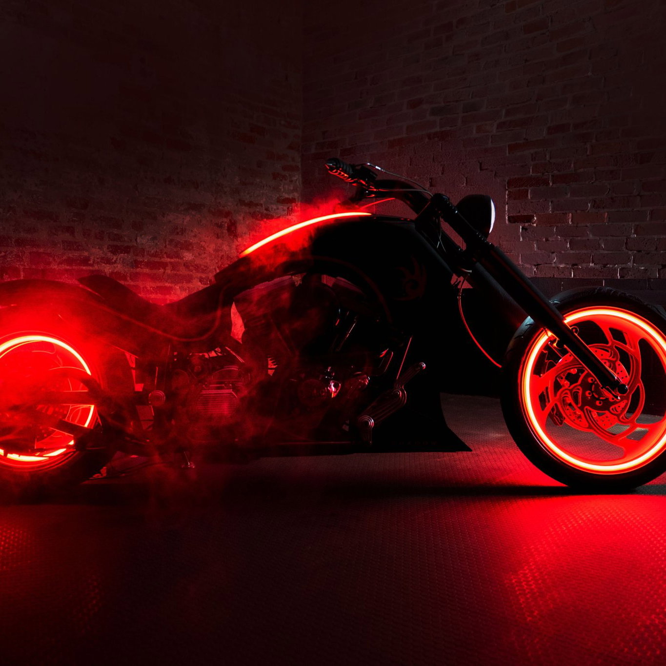 Sylvain Guintoli 'Dark Rider' custom motorcycle. Credit: Bonhams.