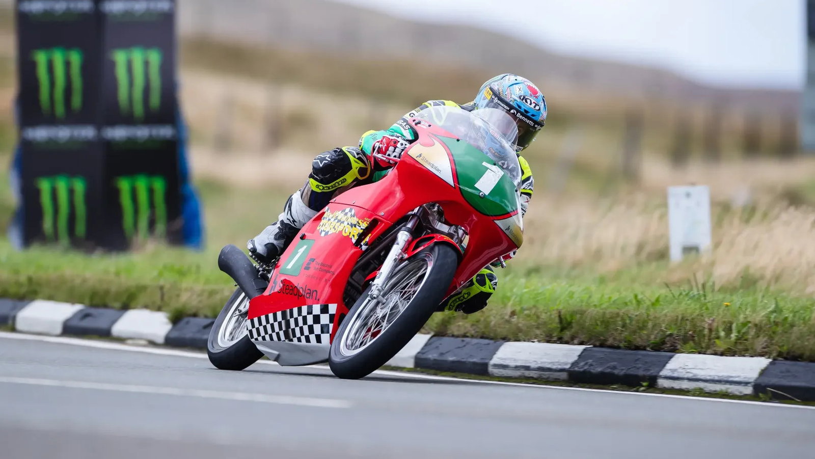 John McGuinness finds his way back to top spot at the Classic TT. Credit: Isle of Man TT.