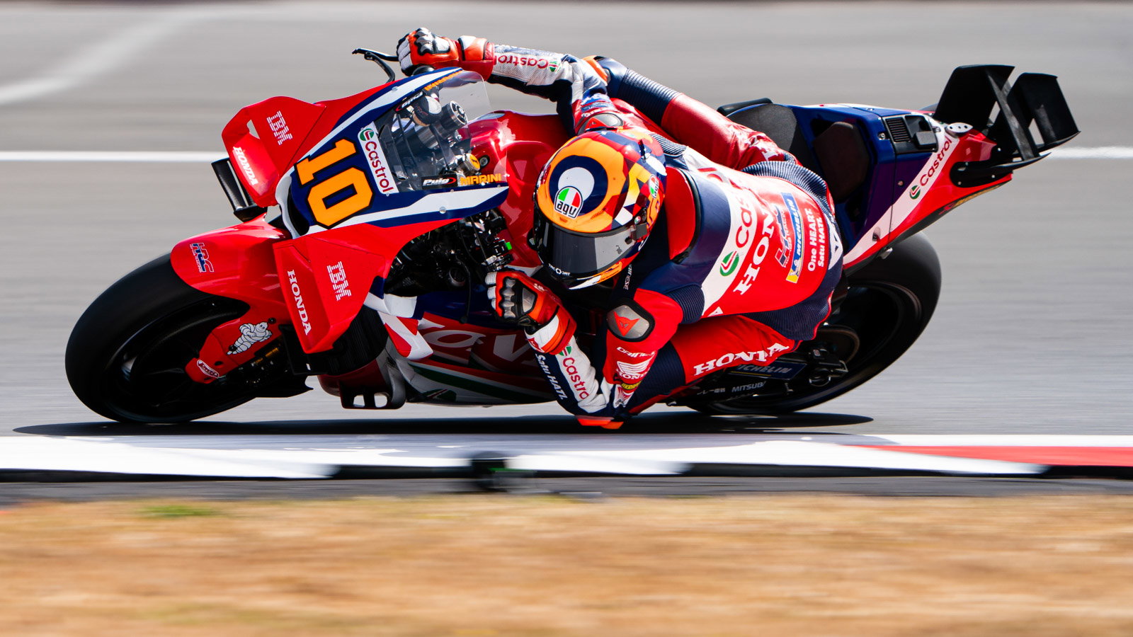 “A pity you couldn't see me!” - Luca Marini jokes after Silverstone MotoGP top ten