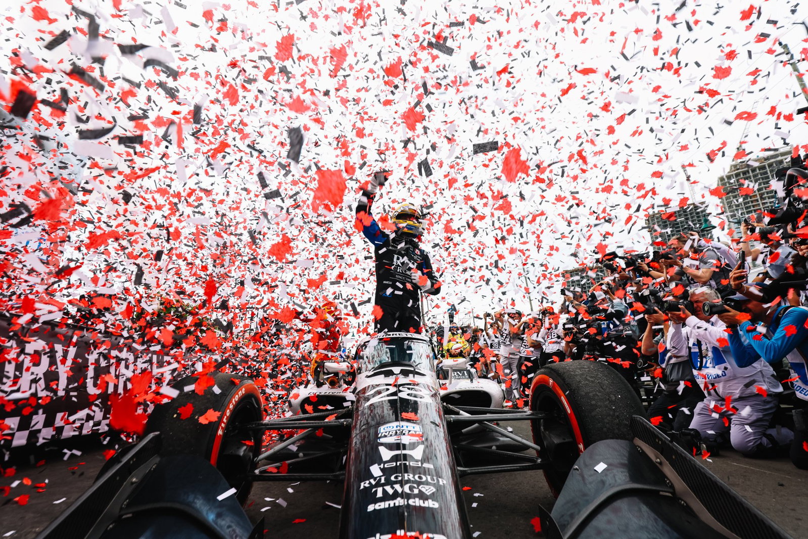 Ericsson celebrates a first win since 2023