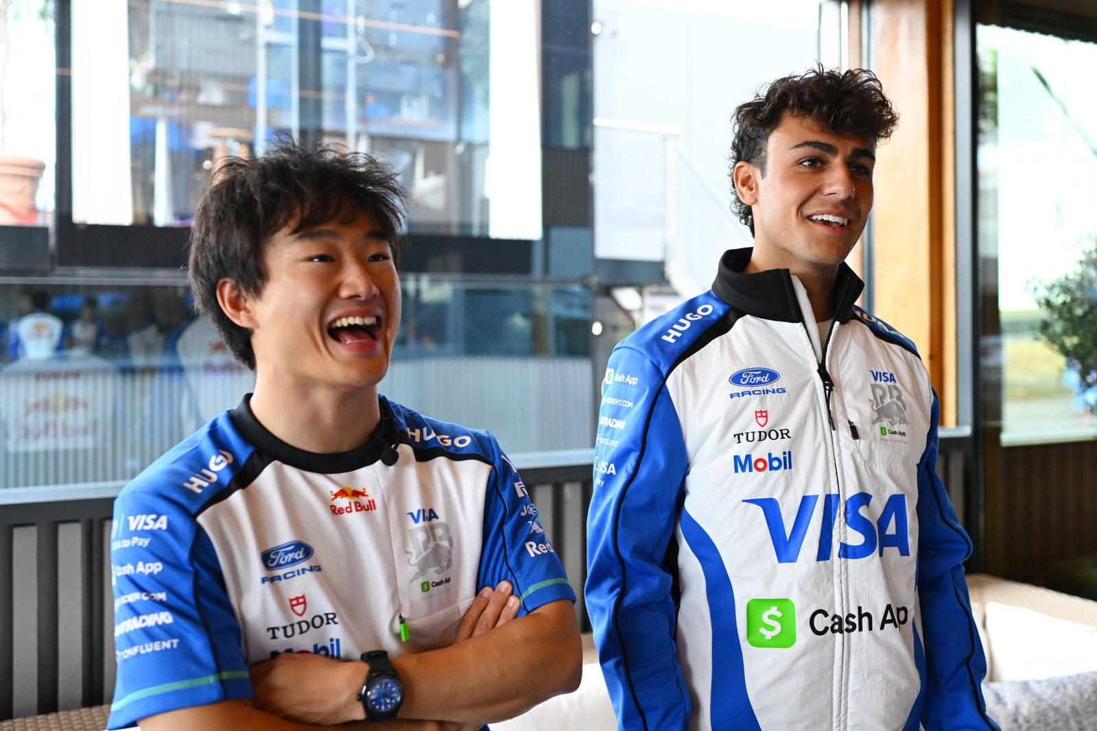 Tsunoda will partner Arvid Lindblad for the weekend 