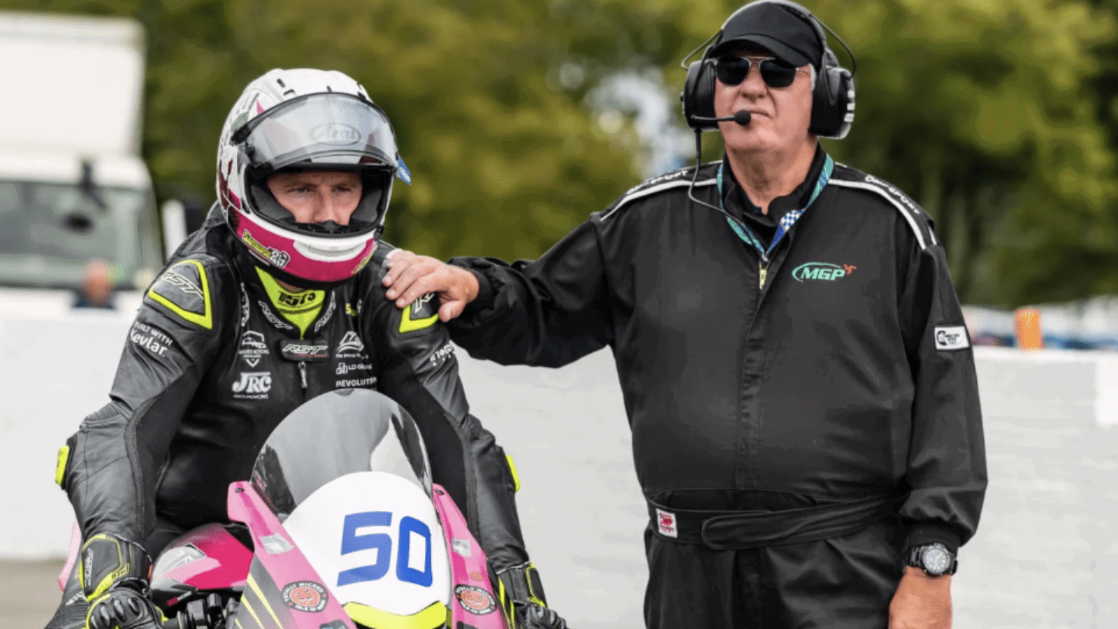 Sam Naughton has passed away following an incident on Wednesday. Credit: Manx Grand Prix.