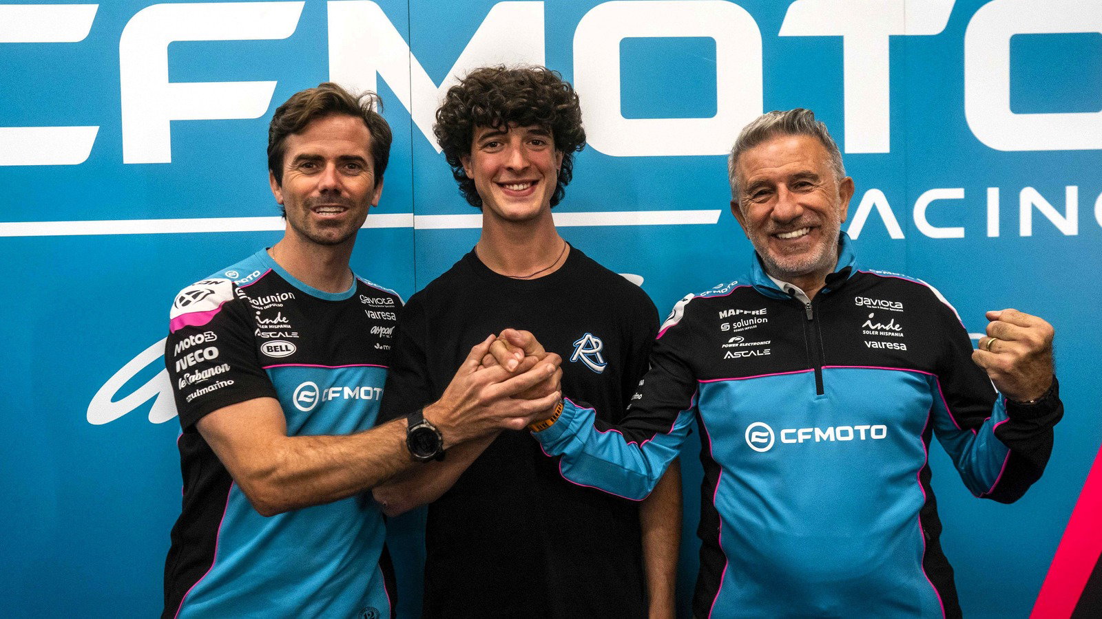 Celestino Vietti joins CFMOTO Aspar for 2027 Moto2 season.