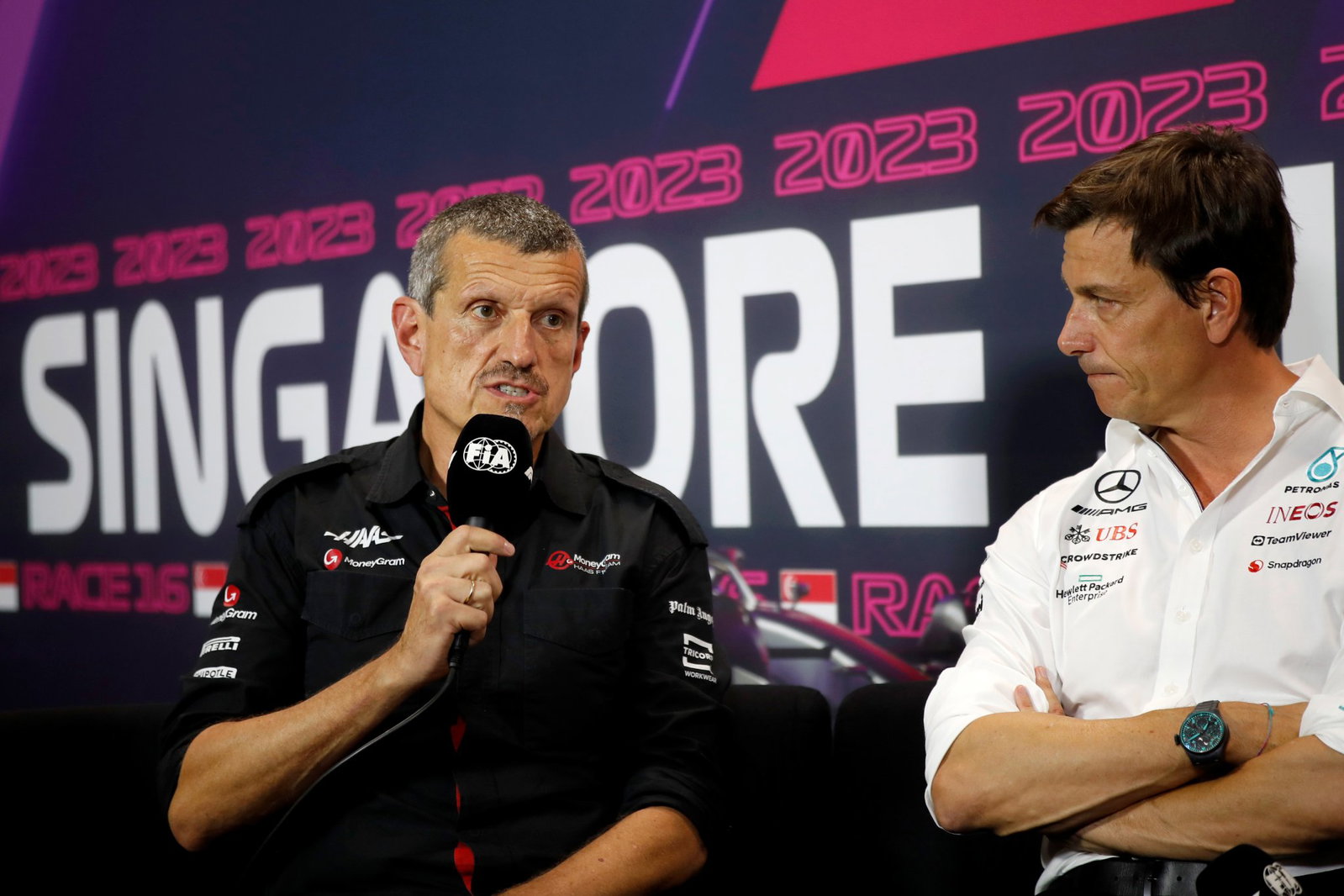 Steiner grew increasingly frustrated at Haas