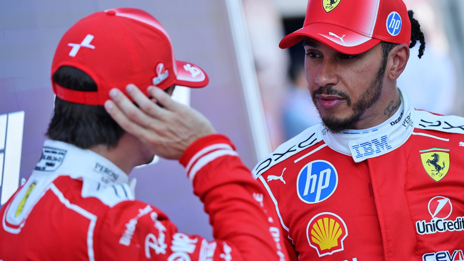 Tension brewed between Leclerc and Hamilton at Zandvoort 
