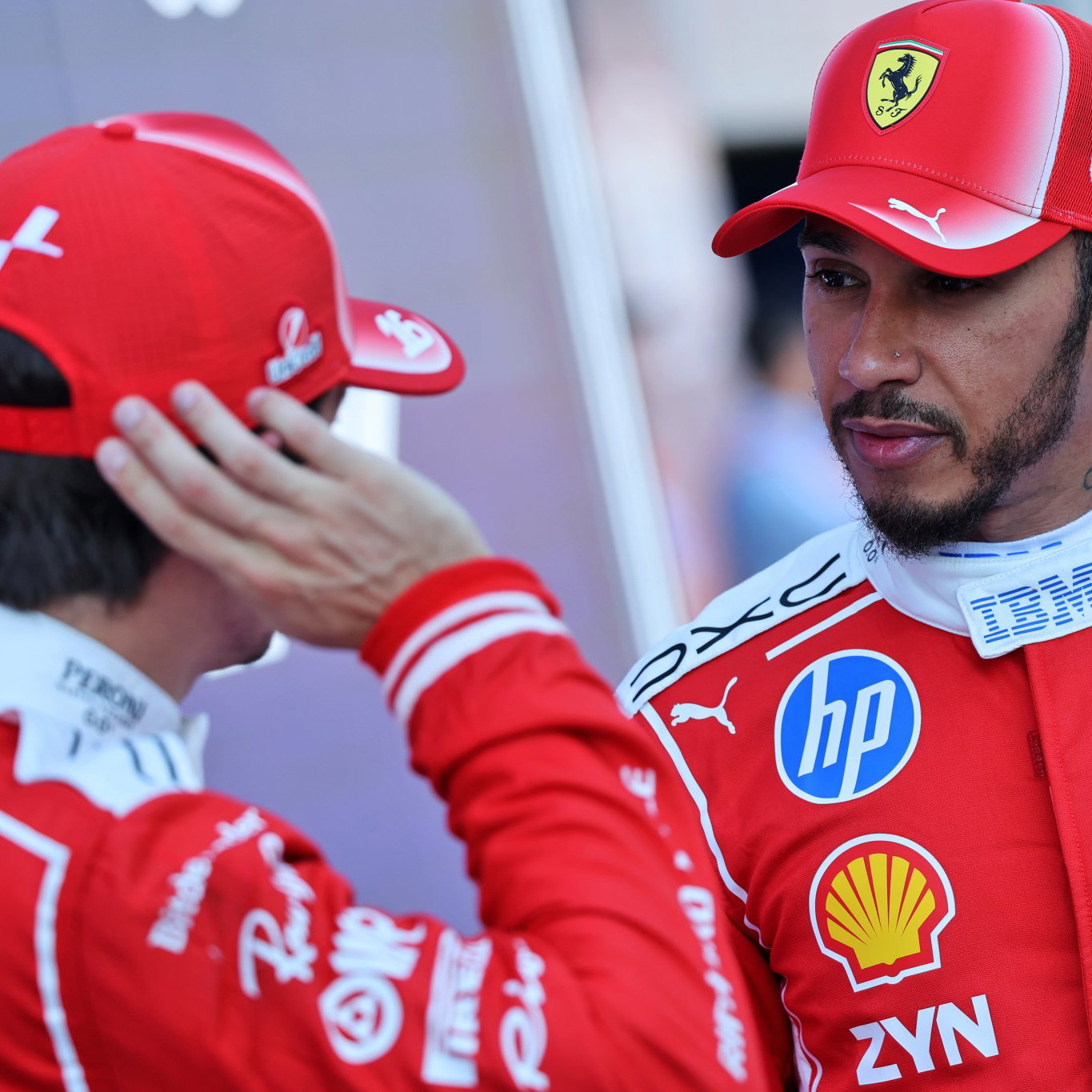 Tension brewed between Leclerc and Hamilton at Zandvoort