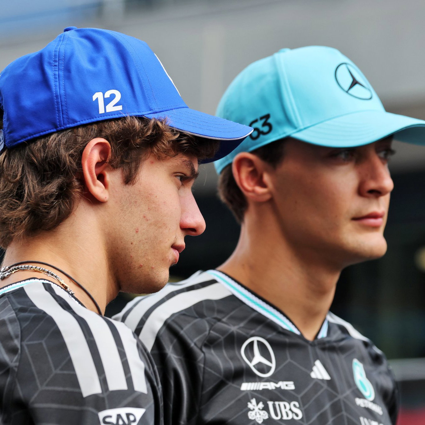 Antonelli and Russell in discussion