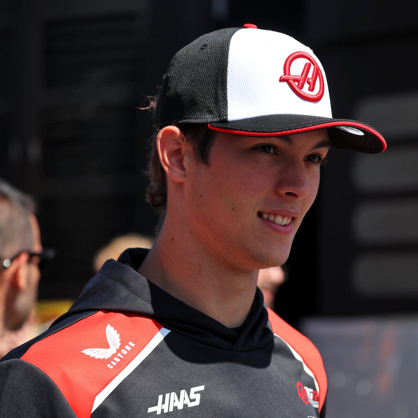 Bearman in the F1 paddock