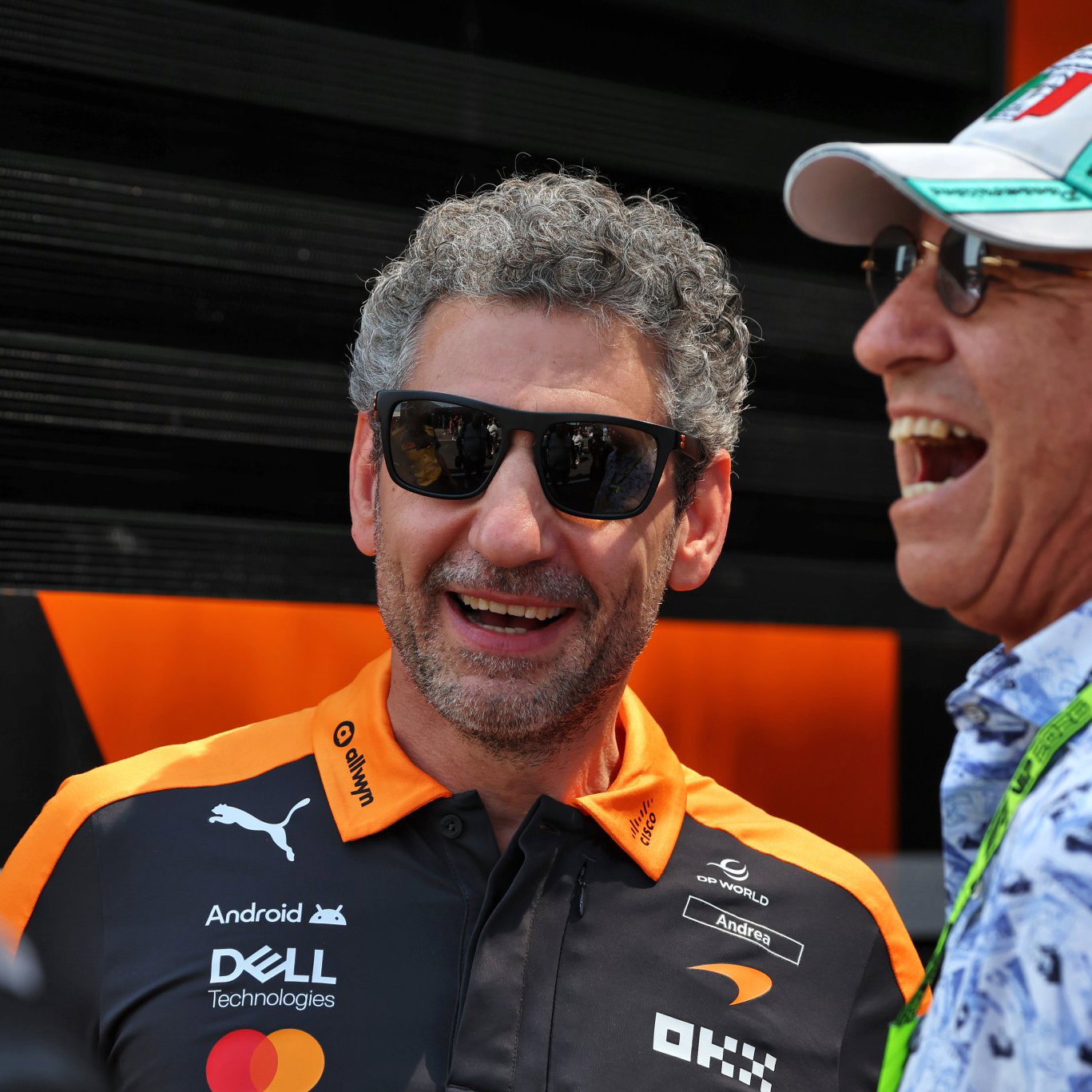 Stella has been all smiles with McLaren's recent form