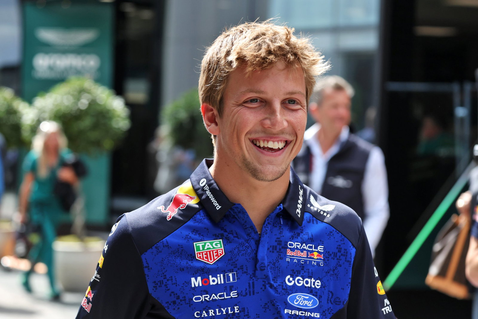 Lawson is back in Red Bull colours this weekend 