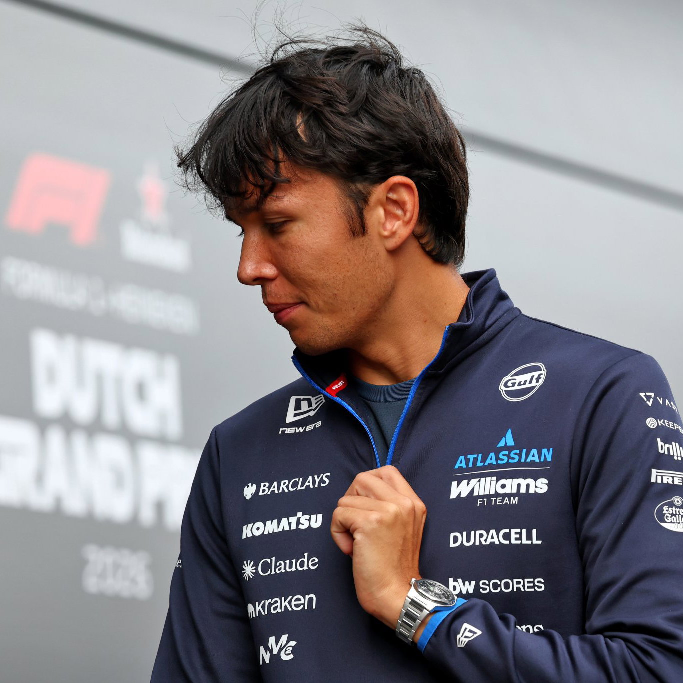 Albon has signed a new one-year contract with Williams