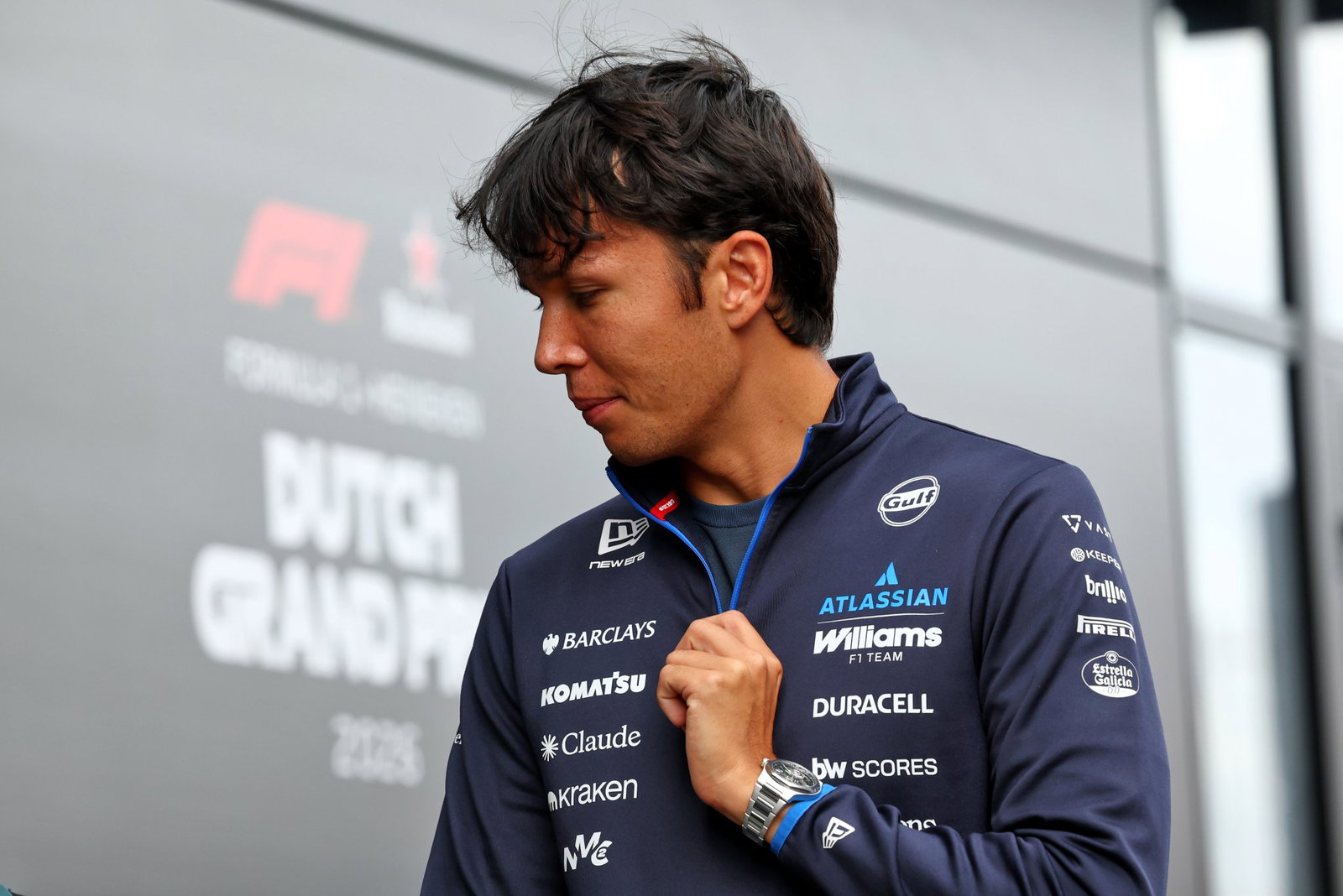 Albon has signed a new one-year contract with Williams