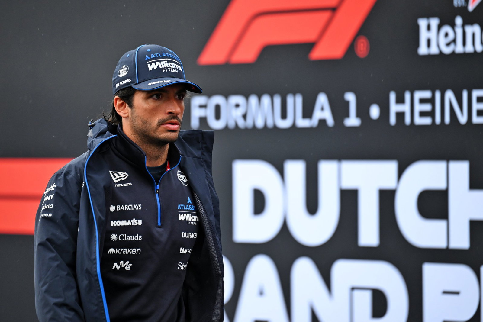 Carlos Sainz apologised after a collision with Albon at the Dutch GP