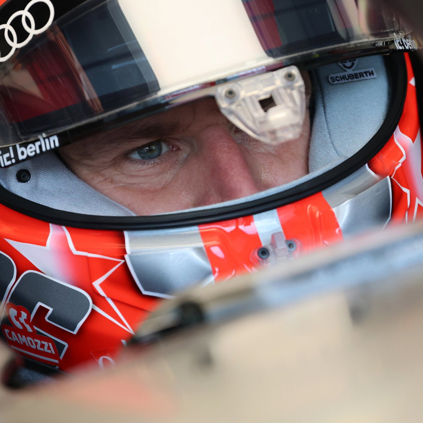 Nico Hulkenberg avoided a massive crash with his team-mate