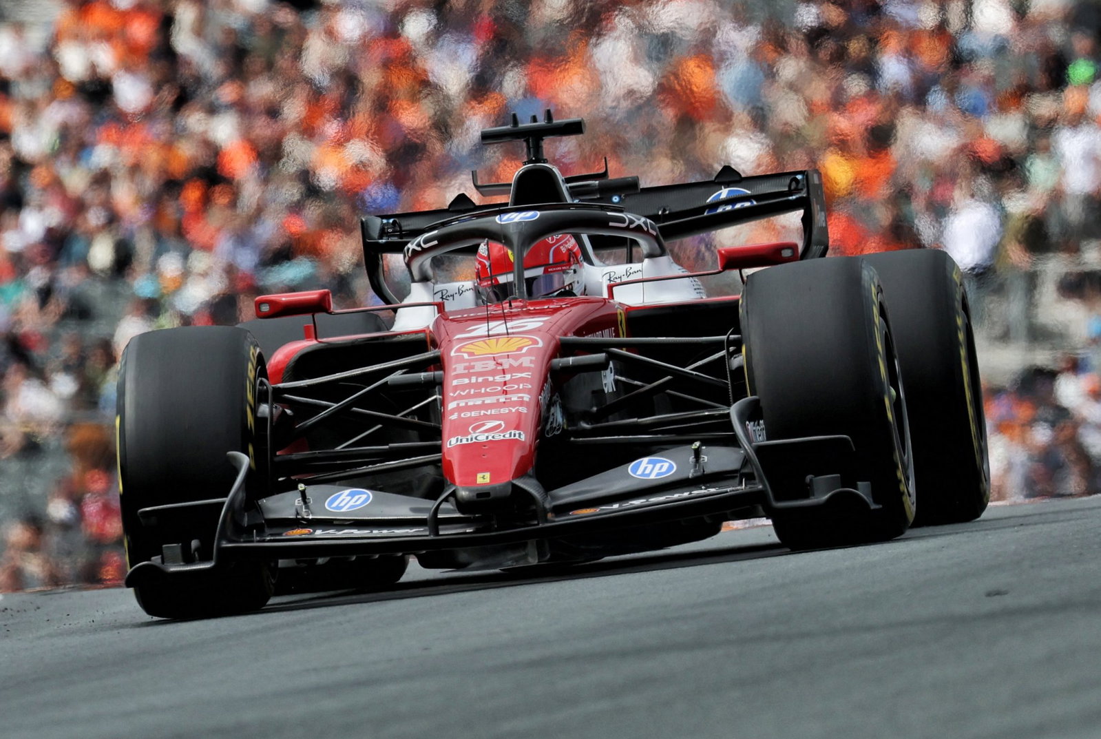 Leclerc showed strong pace in FP1