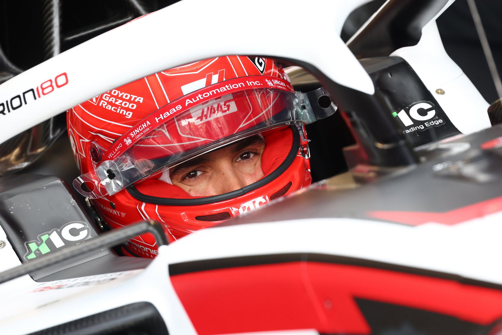 Esteban Ocon faces a battle to keep his Haas seat