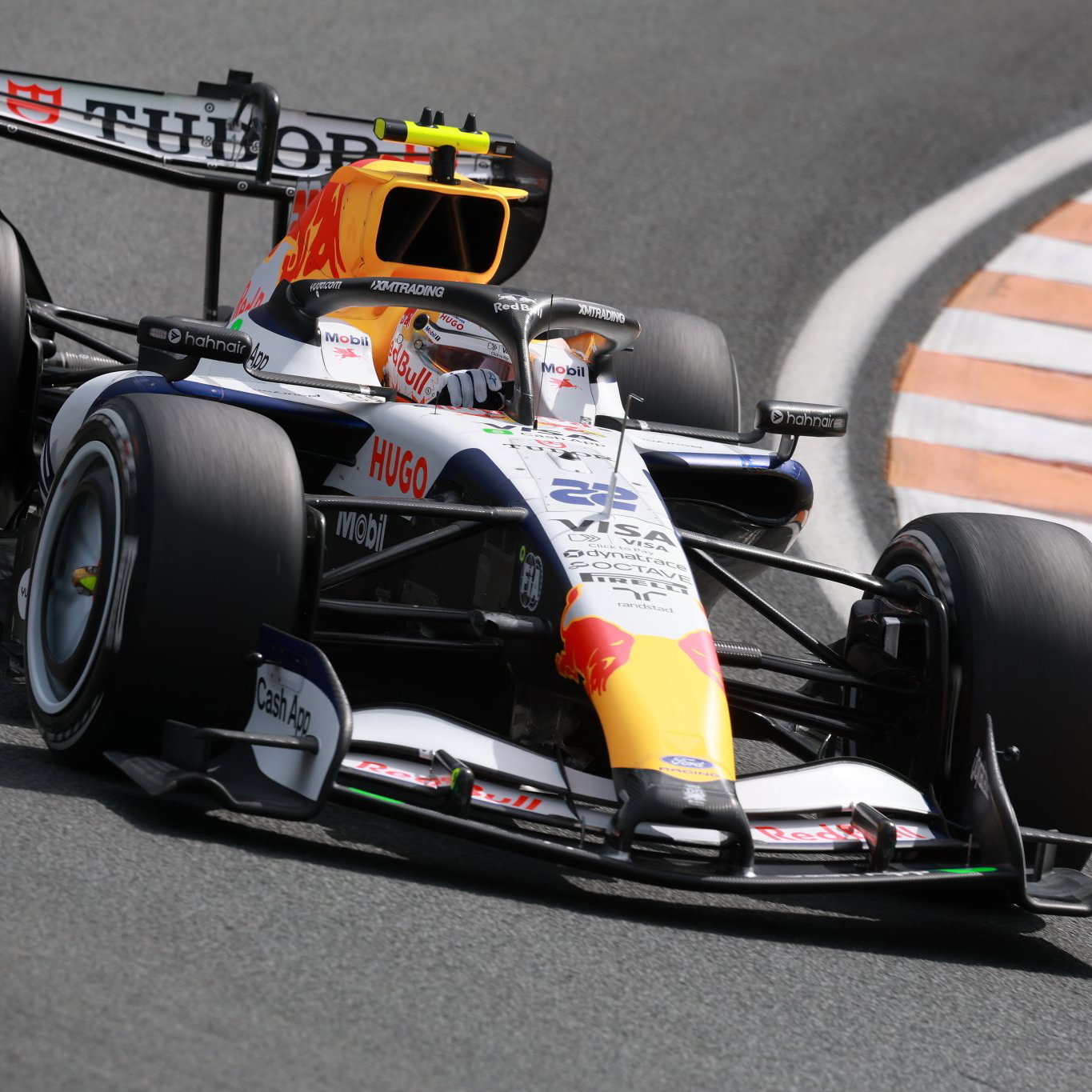 Tsunoda has had his first real-world taste of the new generation F1 cars