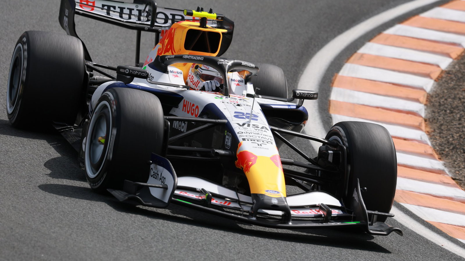 Tsunoda has had his first real-world taste of the new generation F1 cars