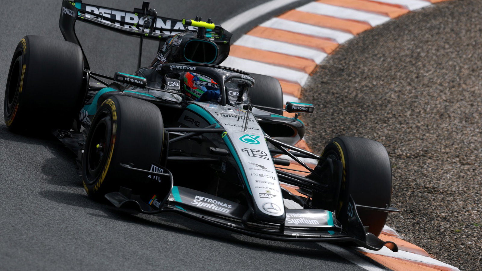 Kimi Antonelli set the pace in practice