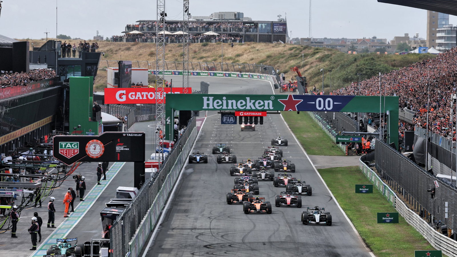 Dutch GP sprint race start