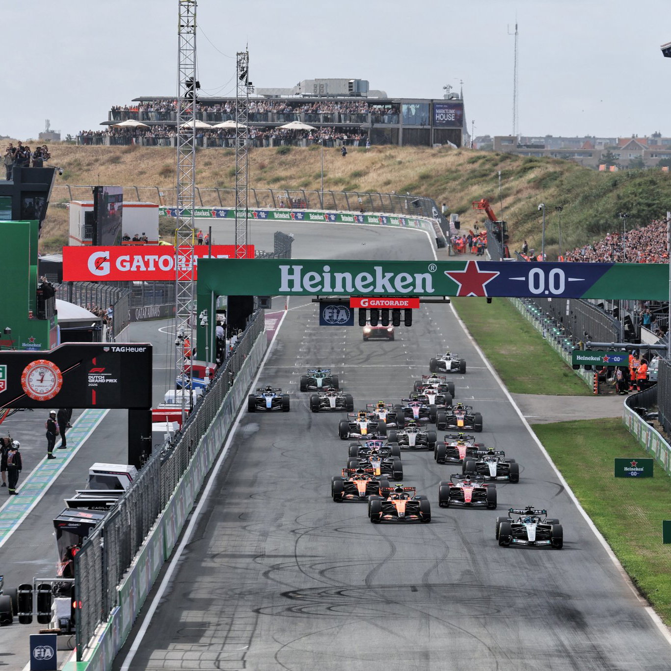 Dutch GP sprint race start