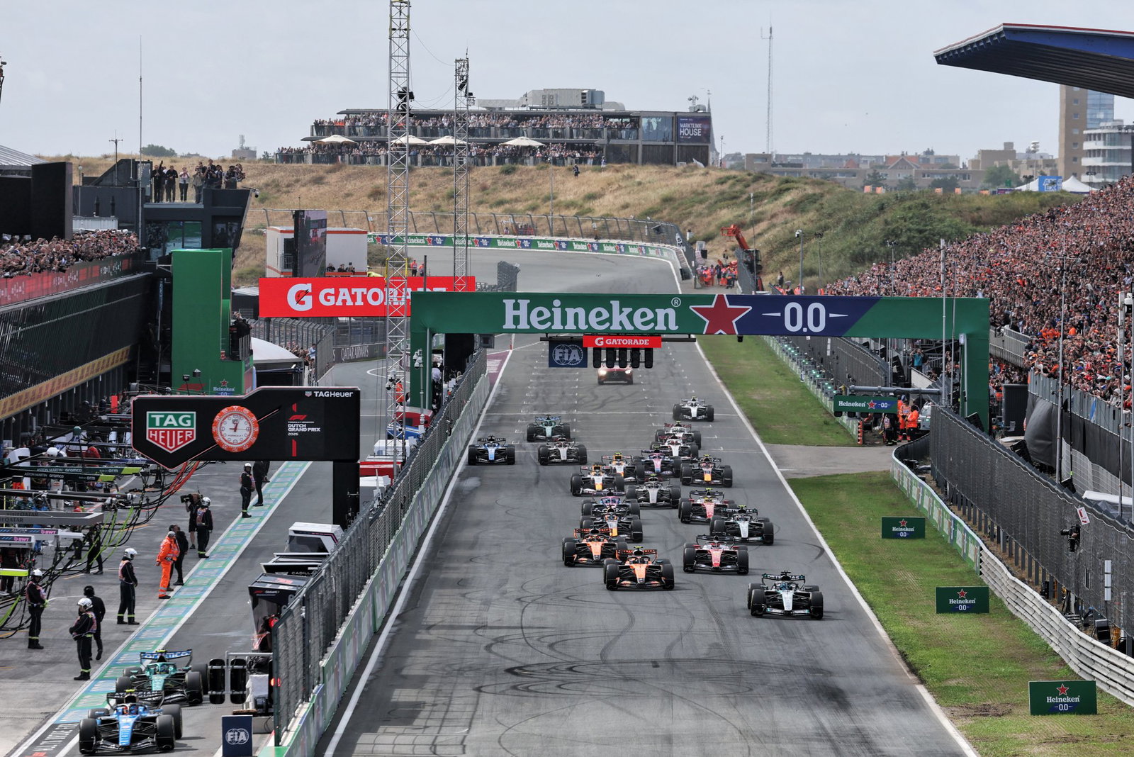 Dutch GP sprint race start