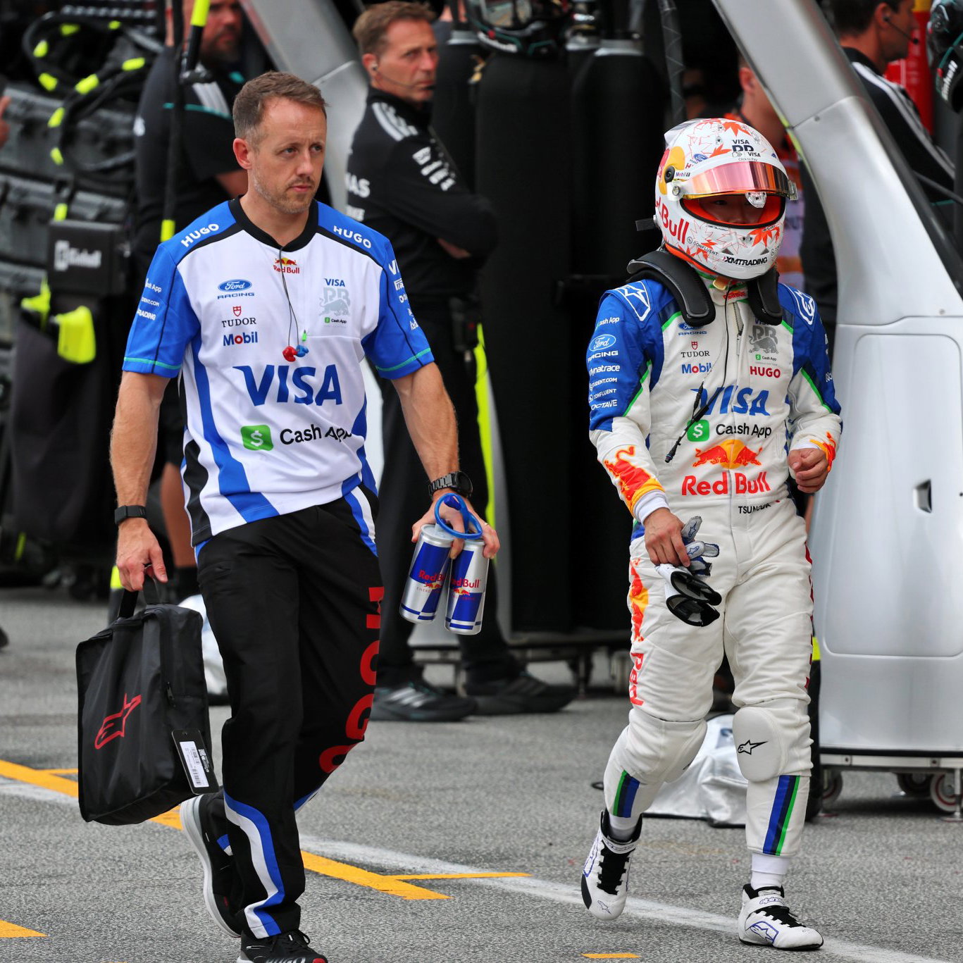 Tsunoda on his F1 return at Zandvoort