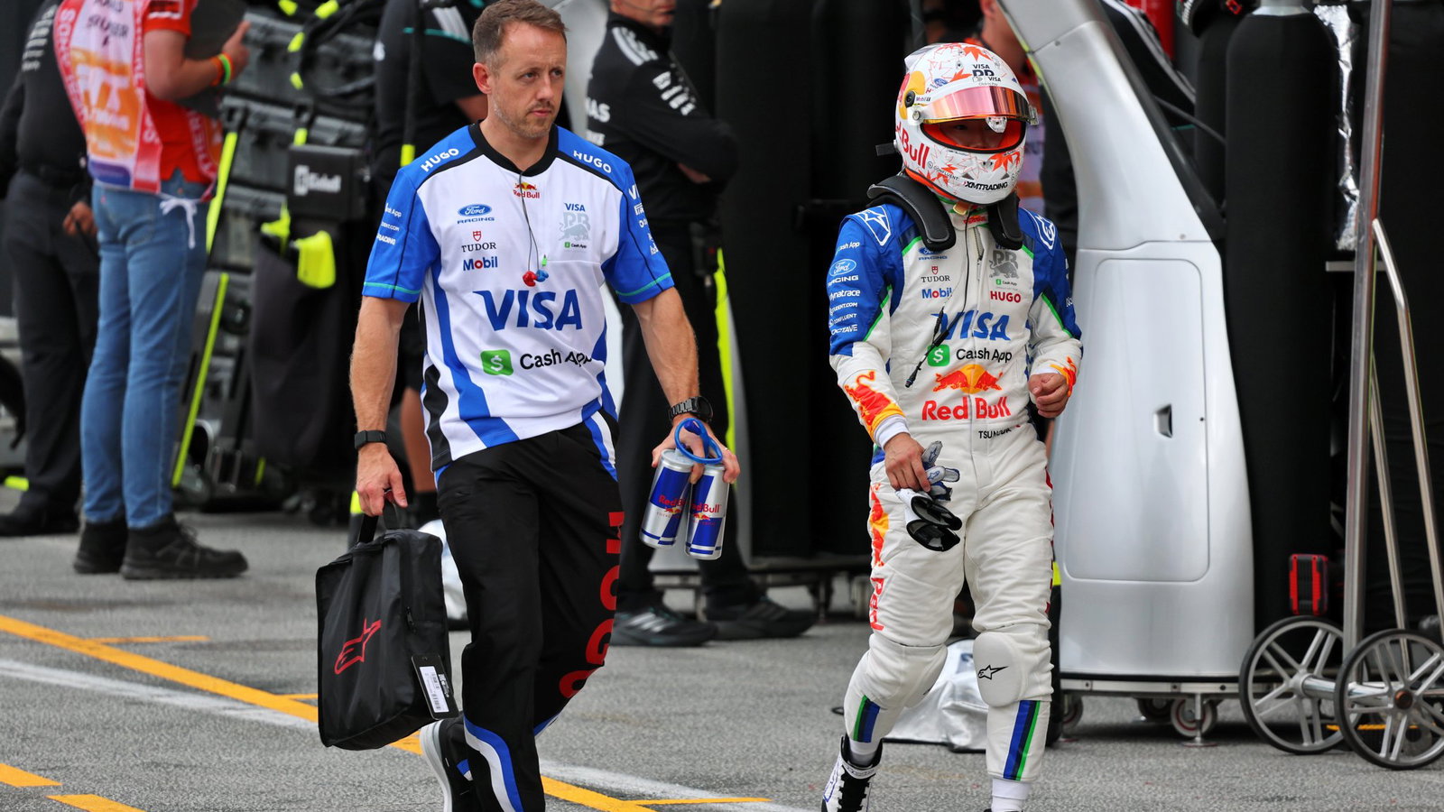 Tsunoda on his F1 return at Zandvoort