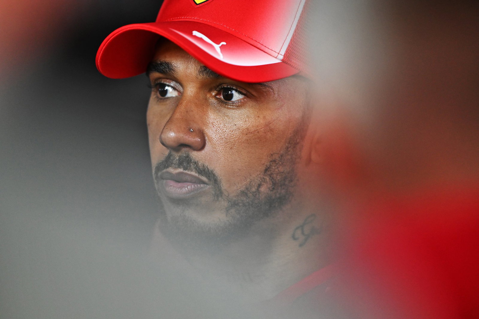 Lewis Hamilton was not happy with Ferrari