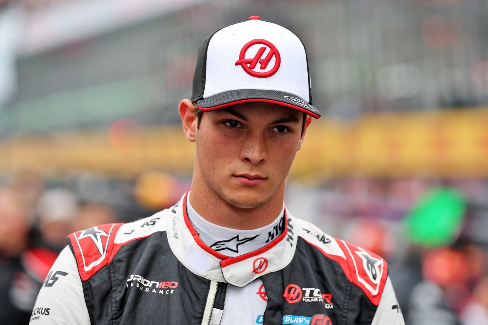 Bearman broke down before the restart