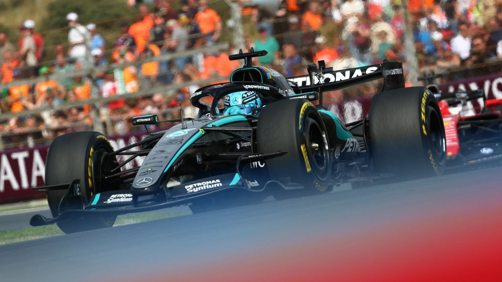 George Russell was ordered to swap places with Kimi Antonelli