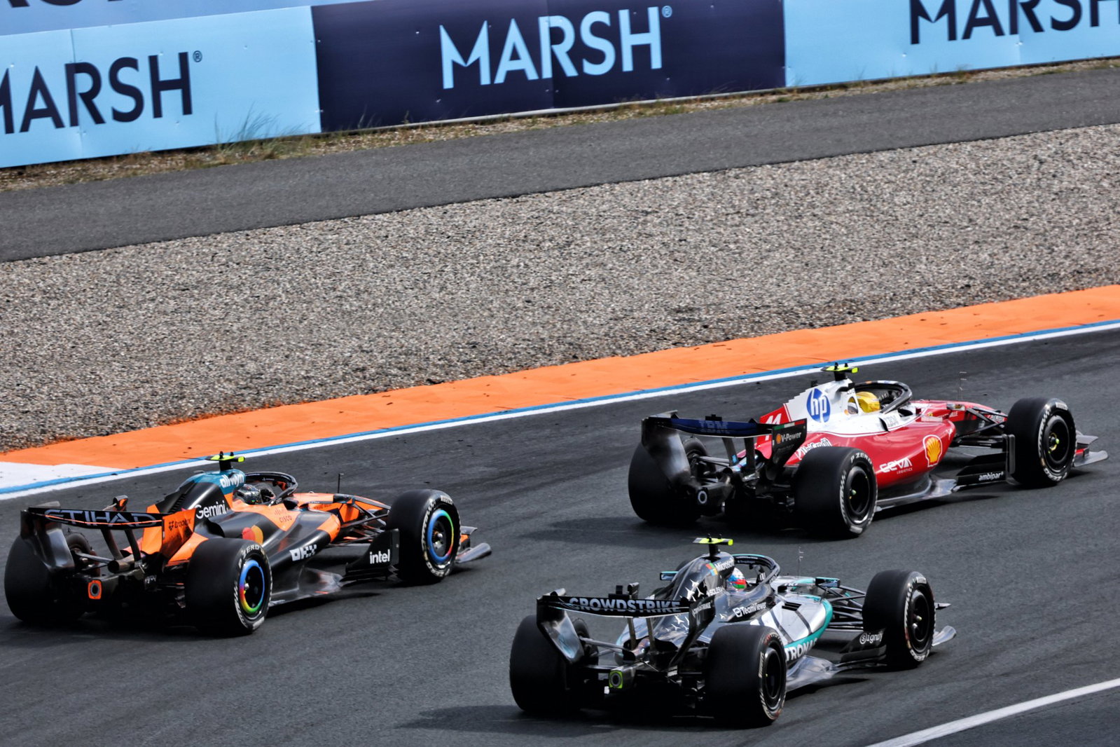 Norris clinically dispatched Antonelli on his way to the win