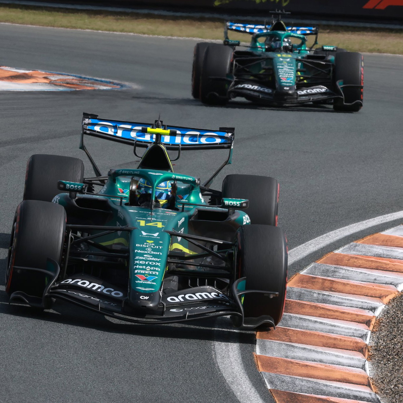 Alonso scored points for the second time this season