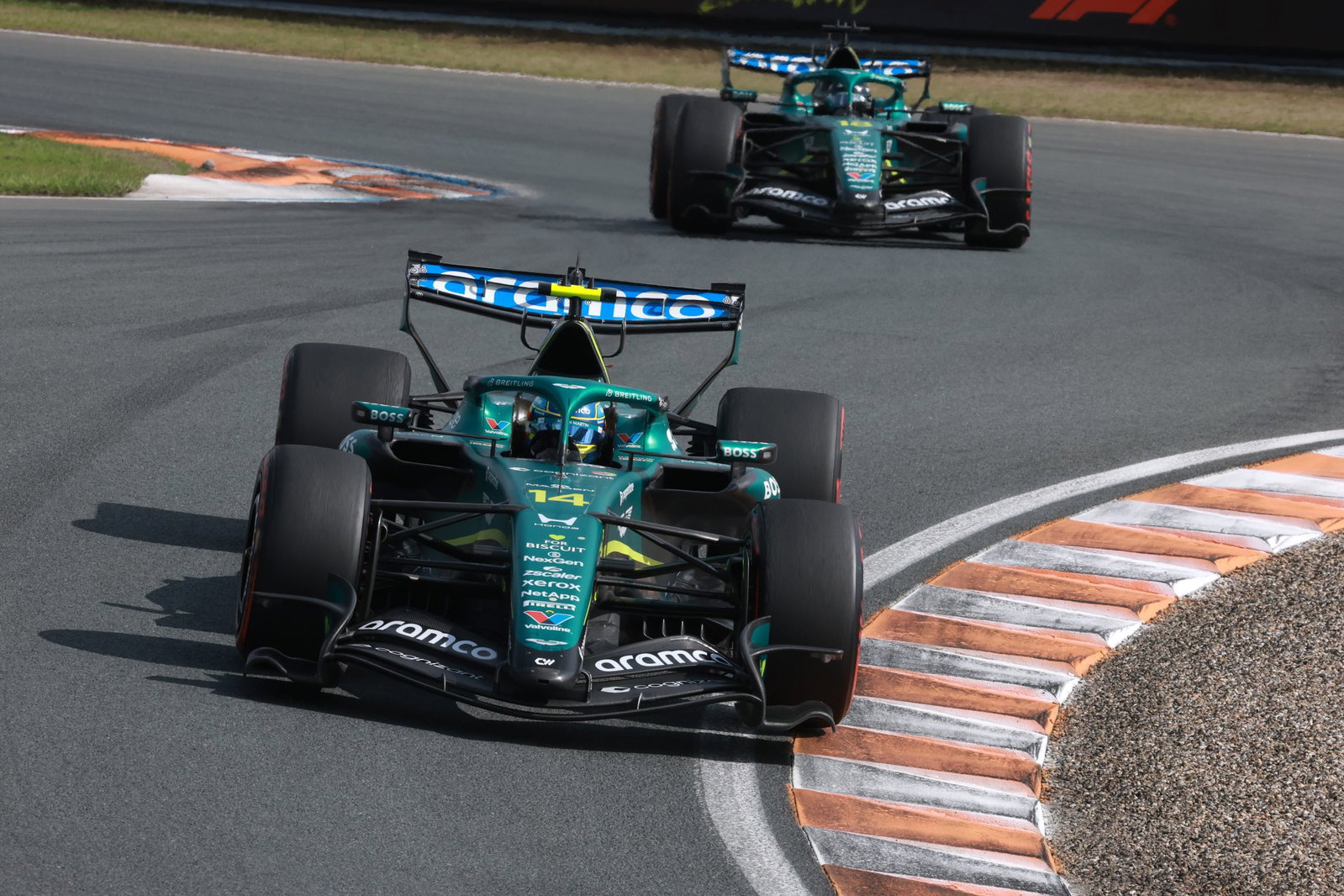 Alonso scored points for the second time this season