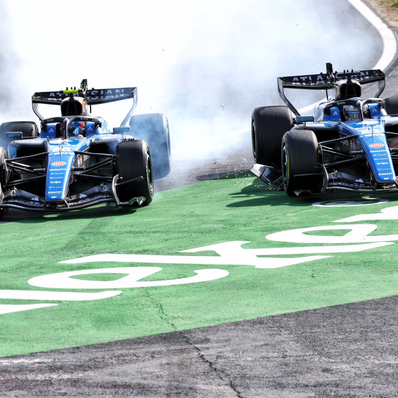 Sainz and Albon came to blows at Zandvoort