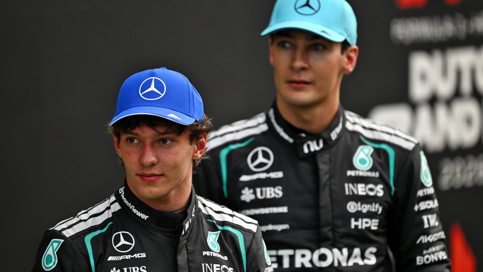 George Russell was told to let Kimi Antonelli by