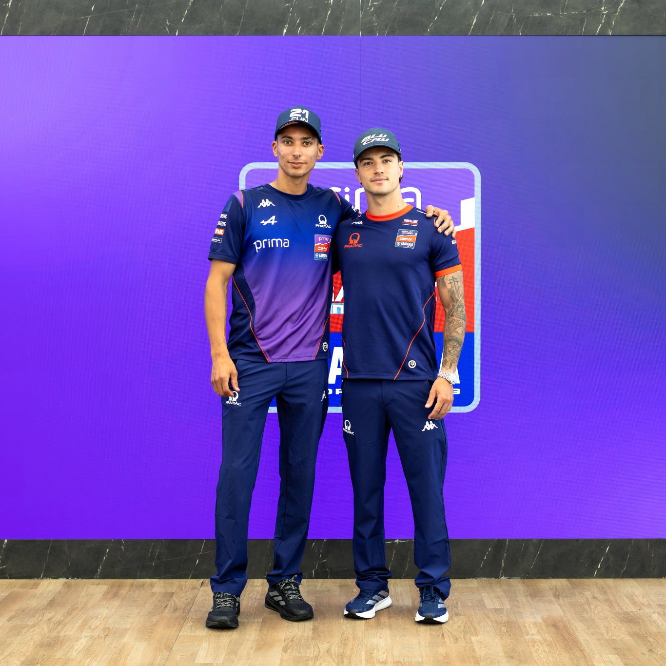 Toprak Razgatlioglu and Izan Guevara