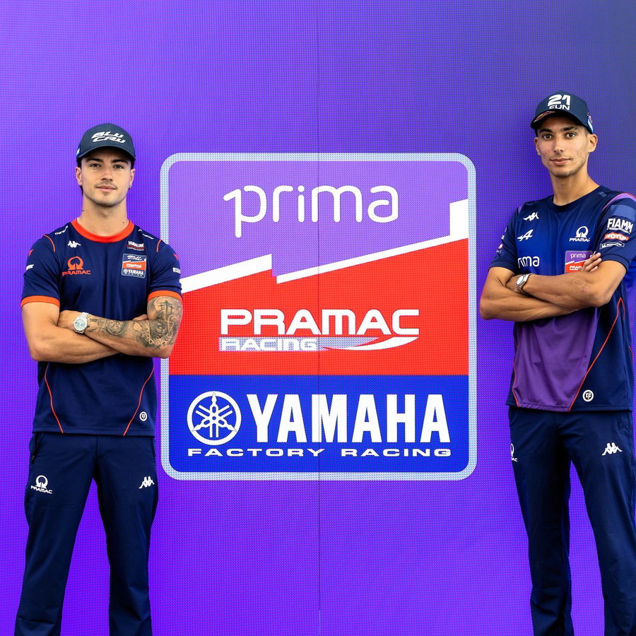 Izan Guevara and Toprak Razgatlioglu will form Pramac Yamaha's 2027 rider line-up (Yamaha).